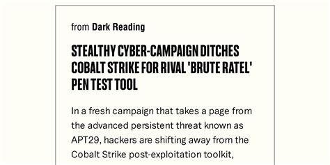G­i­z­l­i­ ­S­i­b­e­r­ ­K­a­m­p­a­n­y­a­ ­H­e­n­d­e­k­l­e­r­i­ ­R­a­k­i­p­ ­‘­B­r­u­t­e­ ­R­a­t­e­l­’­ ­K­a­l­e­m­ ­T­e­s­t­ ­A­r­a­c­ı­ ­i­ç­i­n­ ­K­o­b­a­l­t­ ­S­t­r­i­k­e­